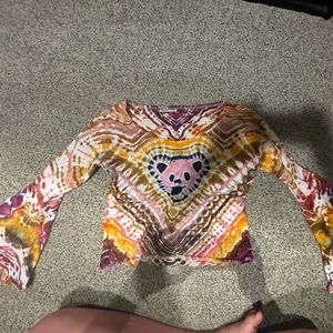 Custom hand dyed Grateful Dead women’s shirt